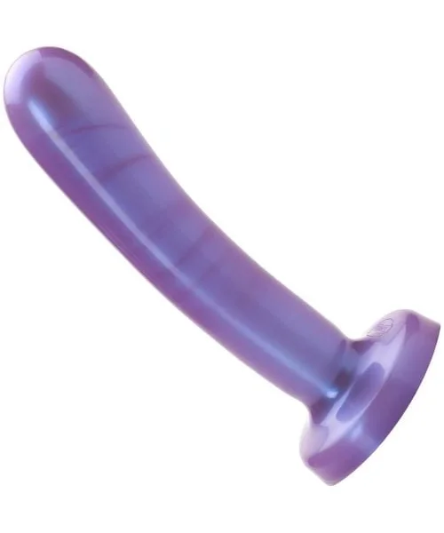 Tantus - Silk Silicone Dildo - Large - Lavender — image 5 of 7