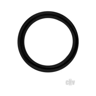 Cock Rings Rouge Stainless Steel Round Cock Ring 50mm Black