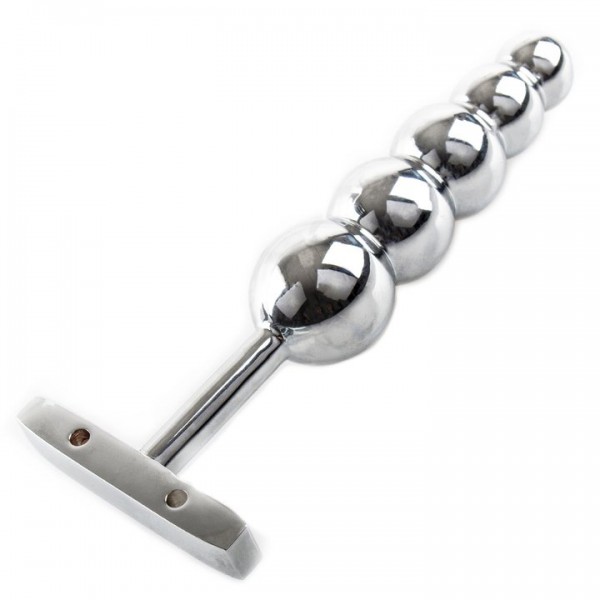Bondara Beaded Thruster Butt Plug – 6 Inch