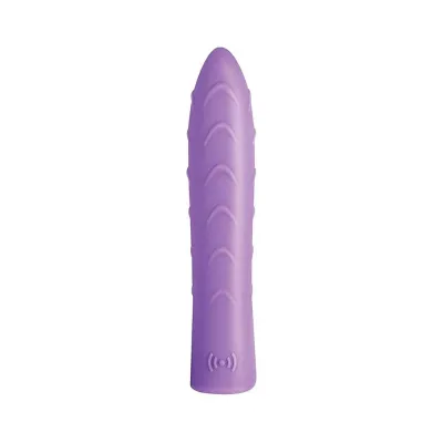 Touch The Wave Pressure Sensitive 10 Function Rechargeable Waterproof Lavender