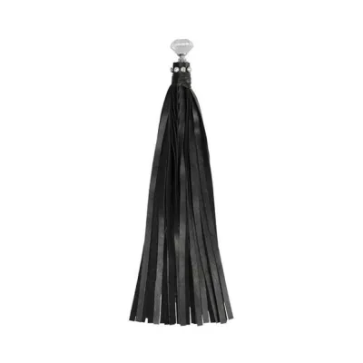 Ouch Diamond Studded Whip Black