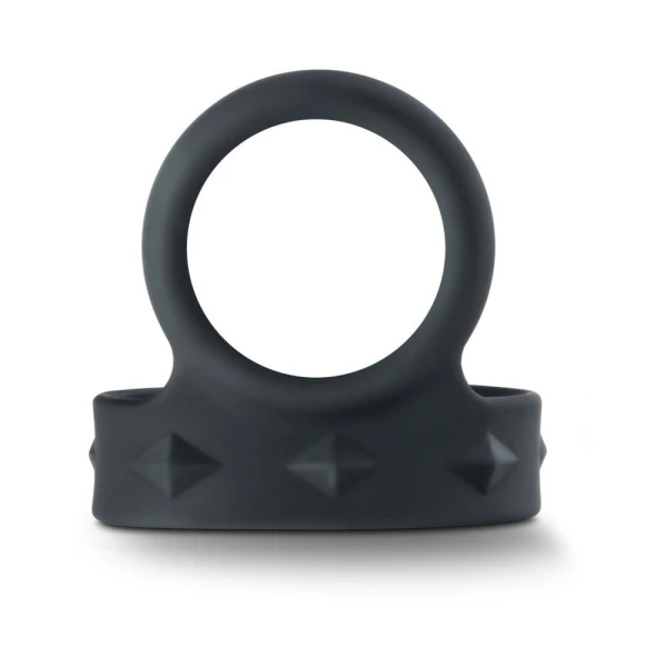 Performance - Vs7 - Silicone Cock & Ball Strap Large - Black