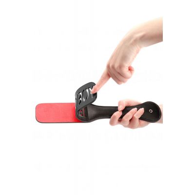 OUCH Faux Leather Bad Boy Paddle