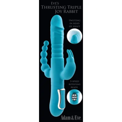 Eve s Thrusting Triple Joy Rabbit Teal