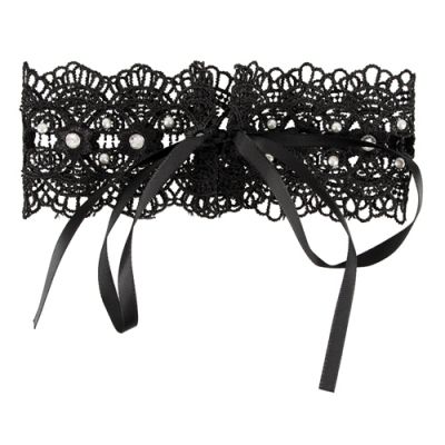 Choker with Rhinestones
