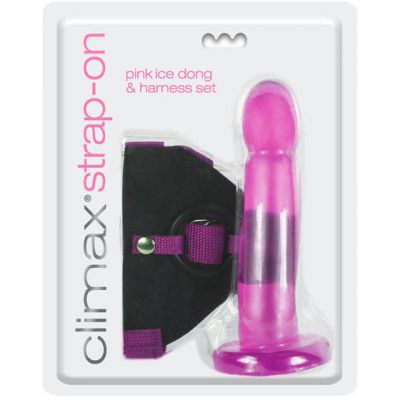 Pink Ice 7 Strap On Set