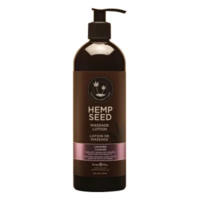 Earthly Body Massage Lotion Lavender 16oz