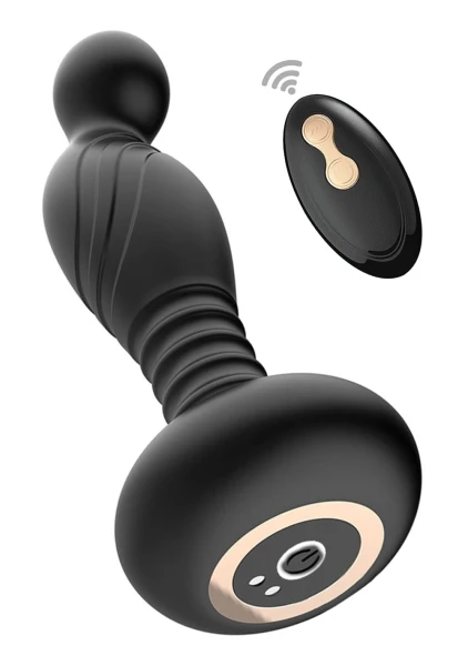 ASS-SATION Remote Vibrating P-Spot Plug