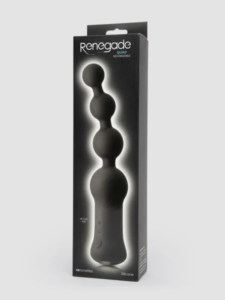 Renegade Quad Rechargeable XL Vibrating Anal Beads