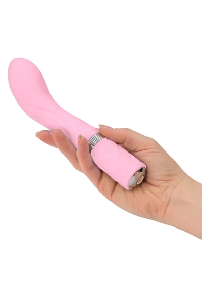 Pillow Talk Sassy - 7.8" G-Spot Vibrator with Swarovski Crystal Accent