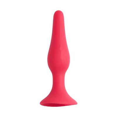 Share Satisfaction Small Silicone Butt Plug Pink Small