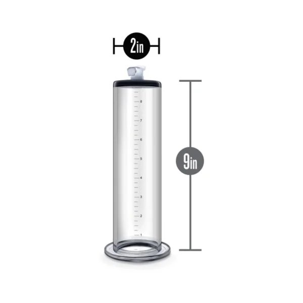 Performance - 9in X 2in Penis Pump Cylinder - Clear — image 5 of 14