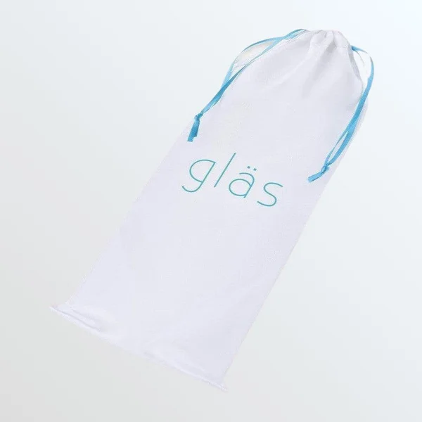 Gläs Spiral Glass Dildo - Clear & Blue — image 14 of 15