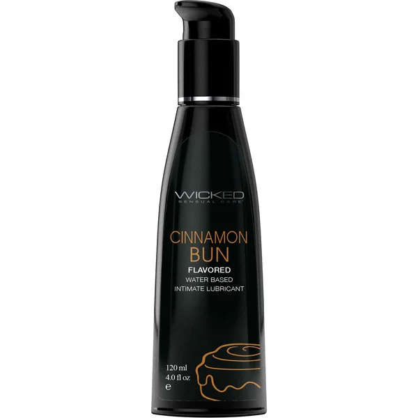 Wicked Aqua Cinnamon Bun Water Based Personal Lubricant 4 fl oz — image 6 of 6