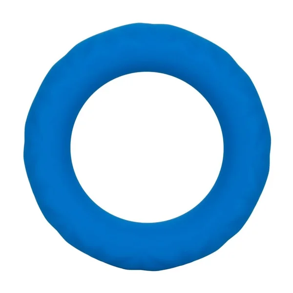 Link Up Ultra-Soft Max Silicone Cock Ring By CalExotics - Blue — image 14 of 17