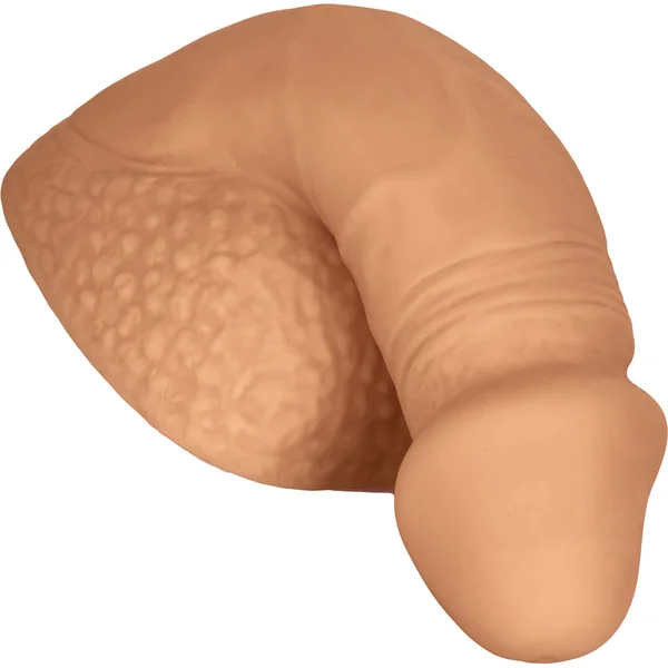 Packer Gear Silicone Packing Penis 4" / 10.25 cm By CalExotics - Caramel — image 17 of 20