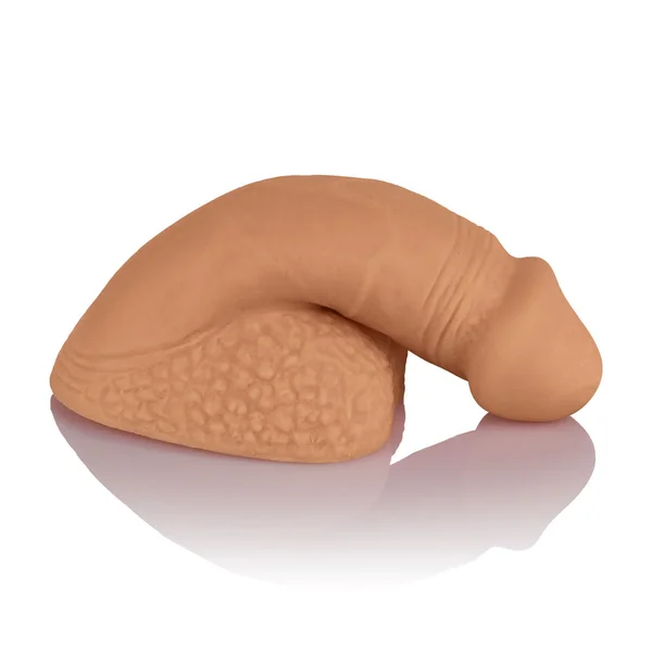 Packer Gear Silicone Packing Penis 4" / 10.25 cm By CalExotics - Caramel — image 14 of 14