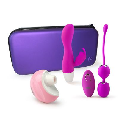 Orgasm trip set for her