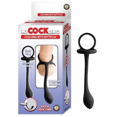 Cockring With Buttplug