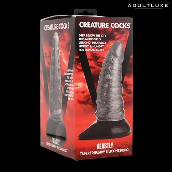 Creature Cocks Beastly Tapered Bumpy Silicone Dildo