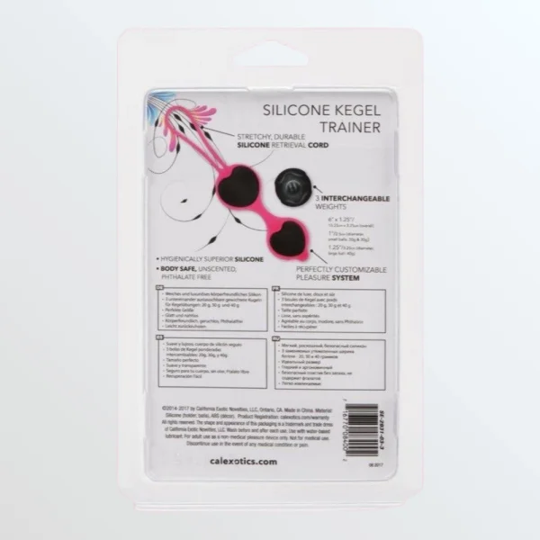 Silicone Kegel Trainer - Black