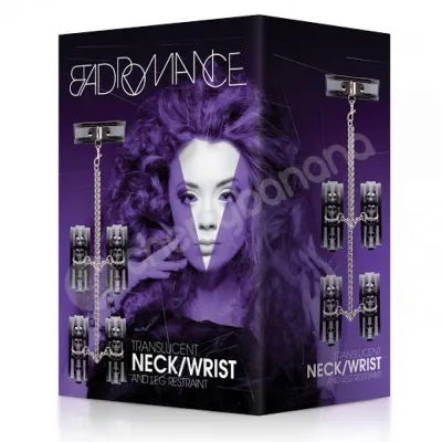 Bad Romance Translucent Neck Wrist Leg Restraint