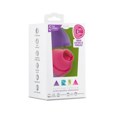 Blush Aria Purple Flutter Tongue