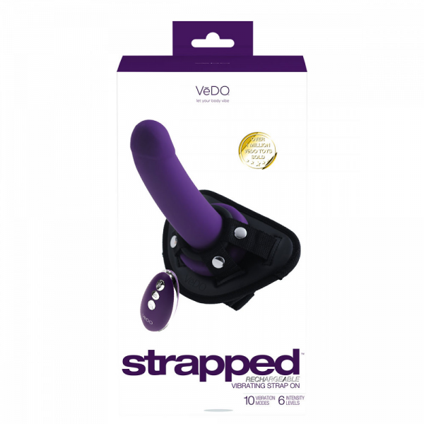 VeDo STRAPPED Rechargeable Vibrating Strap-On — image 8 of 20