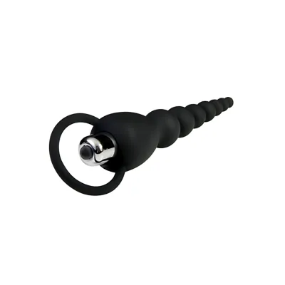Adam and Eve Silicone Vibrating Anal Beads