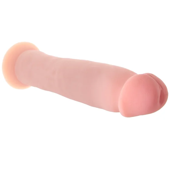Dr. Skin Dr. Henry 9" Realistic Posable Silicone Dildo With Suction Cup By Blush - Vanilla