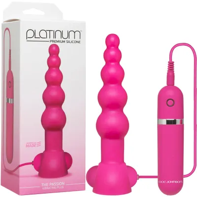 Platinum The Passion Vibrating Plug Pink
