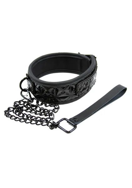 Sinful Black Collar & Leash