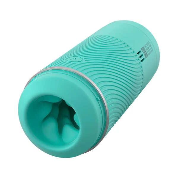 Arcwave POW Silicone Dual Entry Penis Stroker - Blue