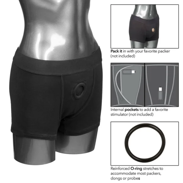 Packer Gear Boxer Brief Harness - Available In Size XS To 3XL