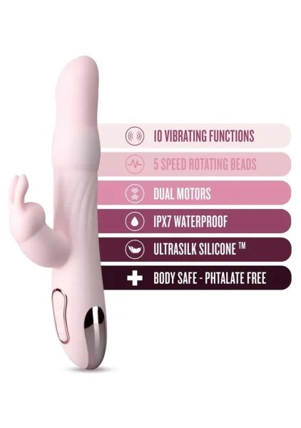 Lush Aurora Rotating Rabbit Vibrator by Blush Novelties
