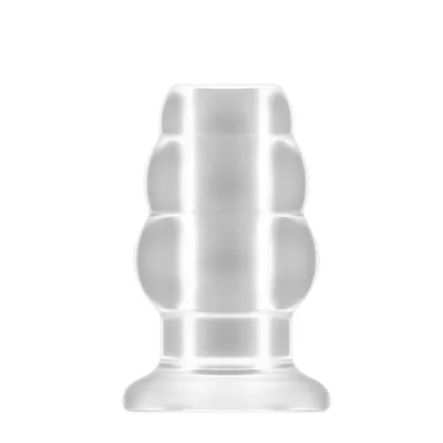 Sono No 50 Medium Hollow Tunnel Butt Plug 4 Inch Translucent