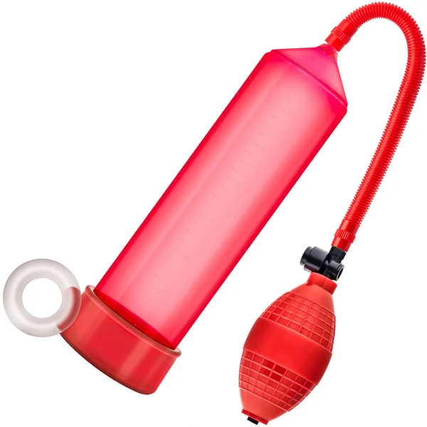 Performance VX101 Enhancement Penis Pump By Blush - Red — image 6 of 10