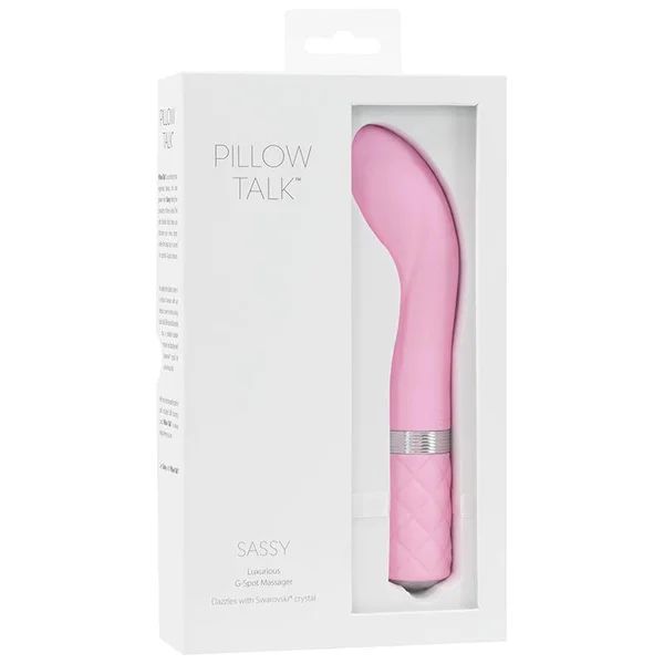 Pillow Talk Sassy Silicone Waterproof Rechargeable G-Spot Vibrator - Pink — image 19 of 25