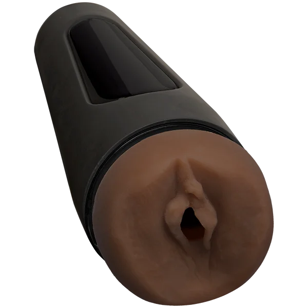 Main Squeeze Original Penis Masturbator Pussy by Doc Johnson - Chocolate — image 17 of 21