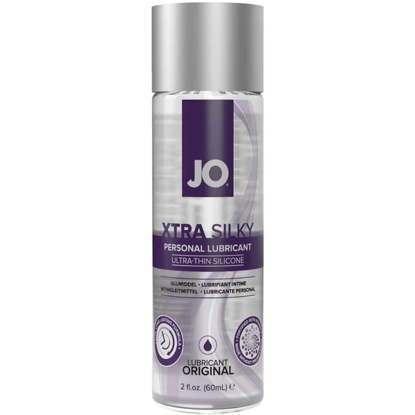 JO XTRA Silky Ultra-Thin Silicone Based Personal Lubricant 2 fl oz — image 3 of 3