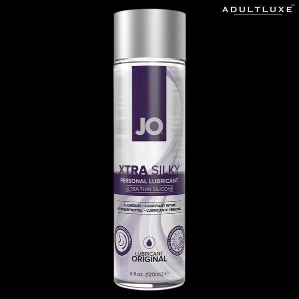 JO XTRA Silky Ultra-Thin Silicone Based Personal Lubricant 2 fl oz — image 2 of 3