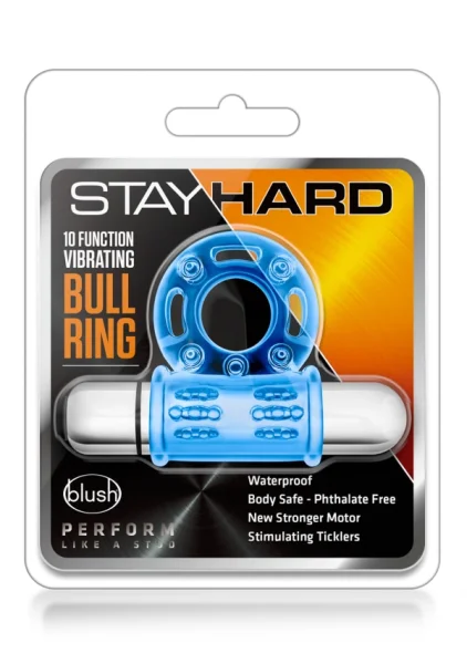Stay Hard - 10 Function Vibrating Bull Ring