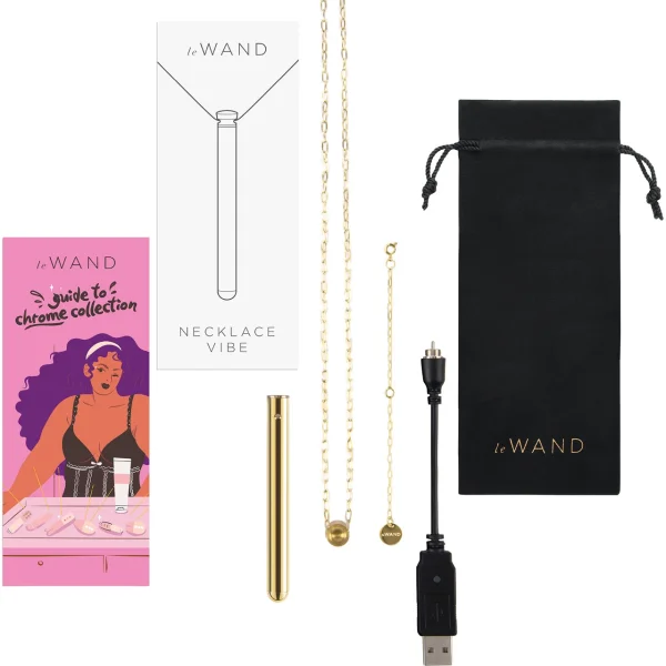 Le Wand Vibrating Necklace Gold