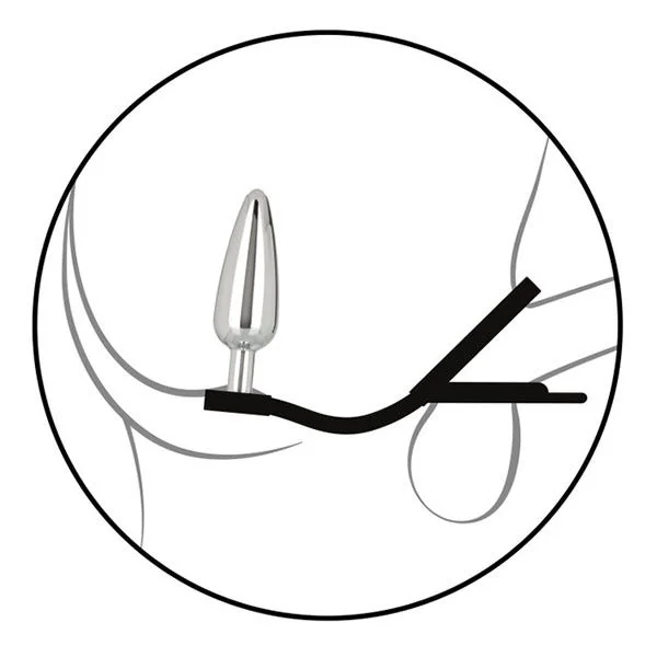 CalExotics Star-F Sparkling Gem Slim Butt Plug and Dual Penis Enhance