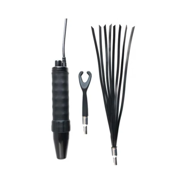 Extreme Bondage Gear: Kinklab Neon Wand Obsidian Intensity Kit