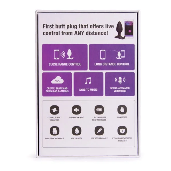 Lovense Hush 1.75" Bluetooth Vibrating Butt Plug — image 6 of 7