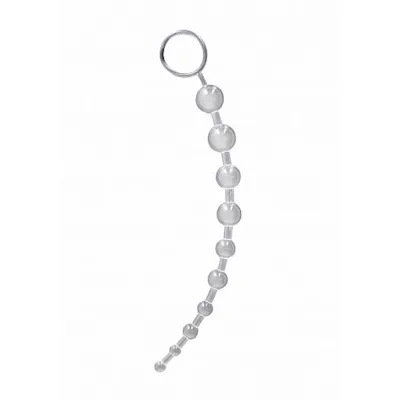 Anal Chain Clear 12 Inch