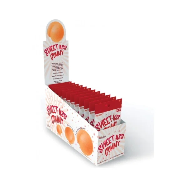 Sweet Ass Gummy Butt Shaped Gummies 8 /per — image 6 of 9