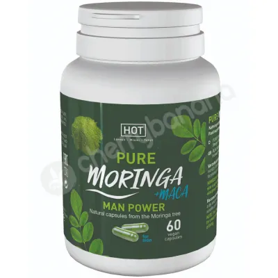 Pure Moringa Natural Libido Capsules For Men 60 Pack