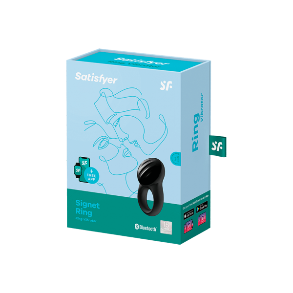 Satisfyer Signet Vibrating Couples Ring With App